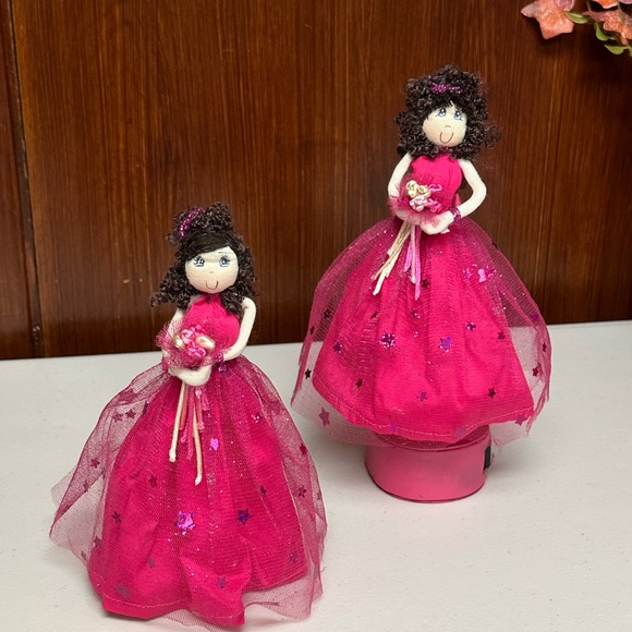 Hand made Dolls for Quinceñera centerpiece or cake topper - Picture 11 of 14